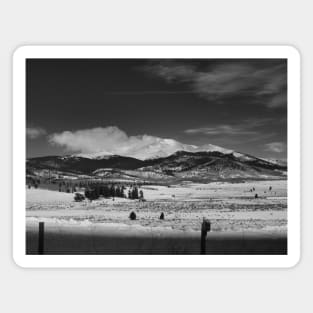 Fairplay Colorado Mountains Landscape Photography V2 Magnet